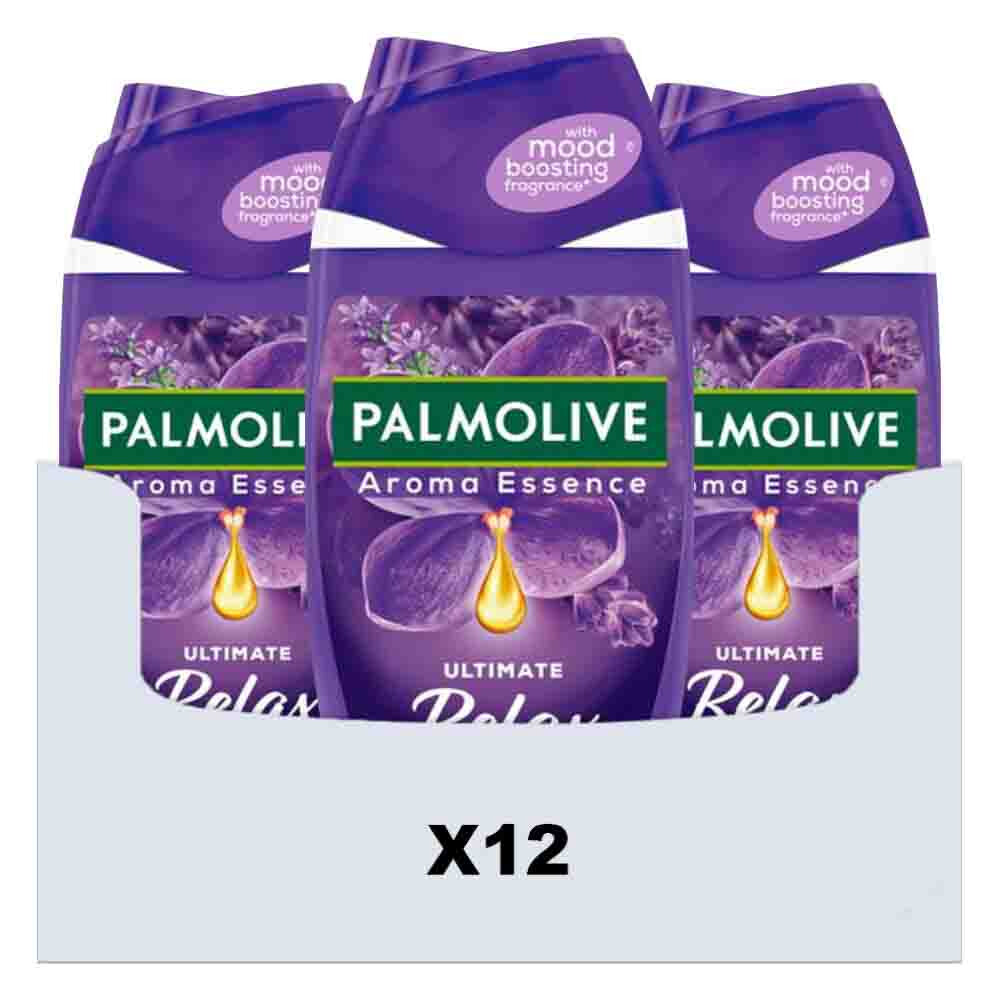 12x Palmolive Douchegel Aroma Essence Ultimate Relax 250 ml