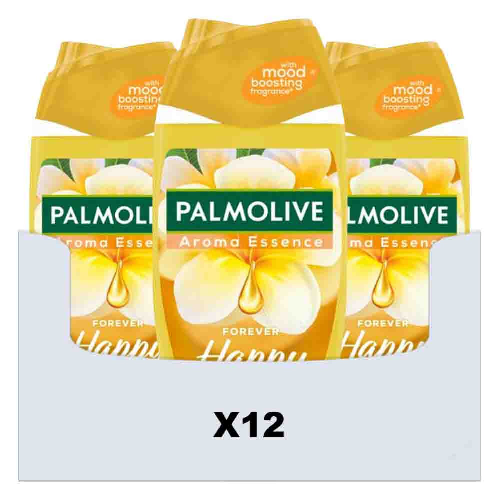 12x Palmolive Douchegel Aroma Essence Forever Happy 250 ml