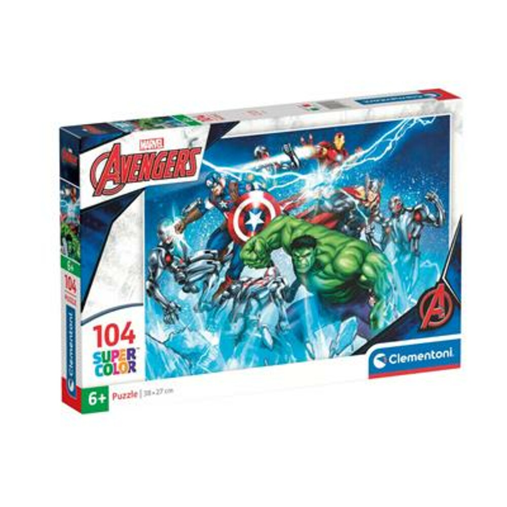 Clementoni Avengers Puzzel 104 stukjes