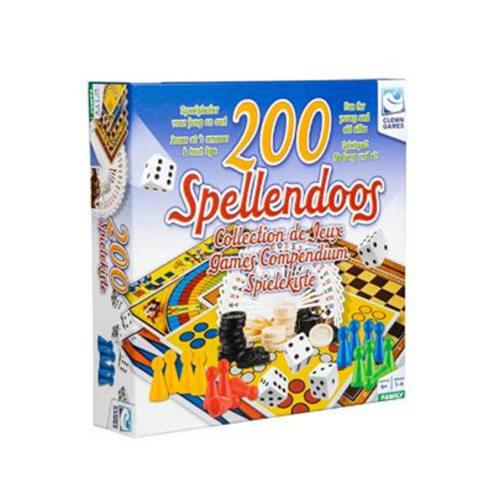 Clown Games Spellendoos 200-delig 1 stuk