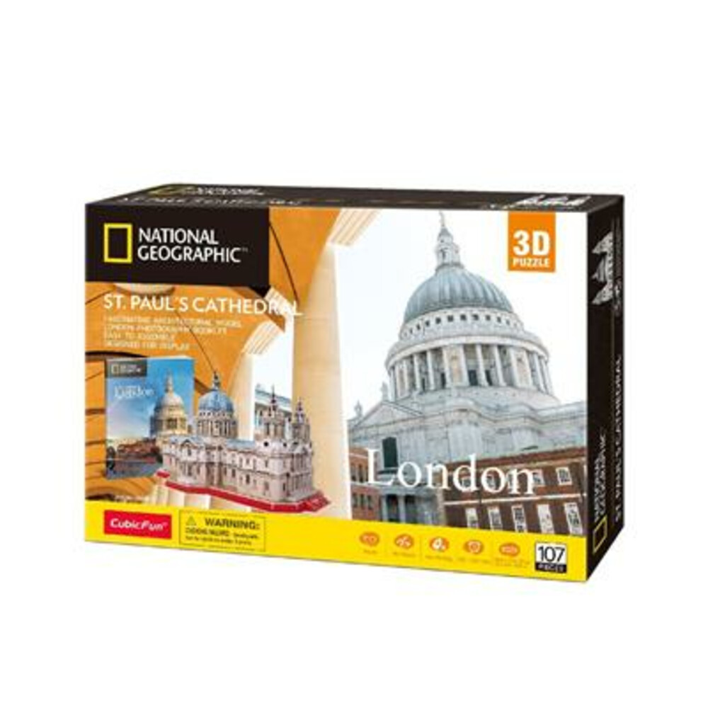 Cubic Fun 3D Puzzel NG St. Paul's Cathedral 1 stuk