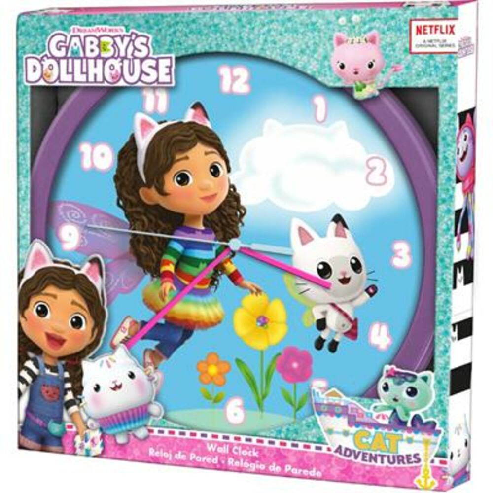 Gabby's Dollhouse Wandklok 25 cm