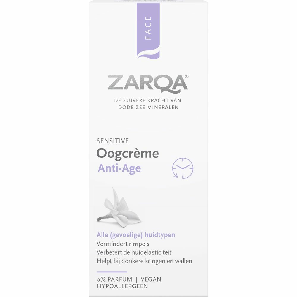 3x Zarqa Oogcrème Anti-Age Sensitive 15 ml