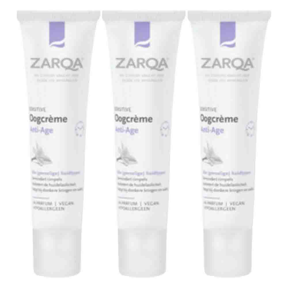3x Zarqa Anti-Age Oogcrème 15 ml