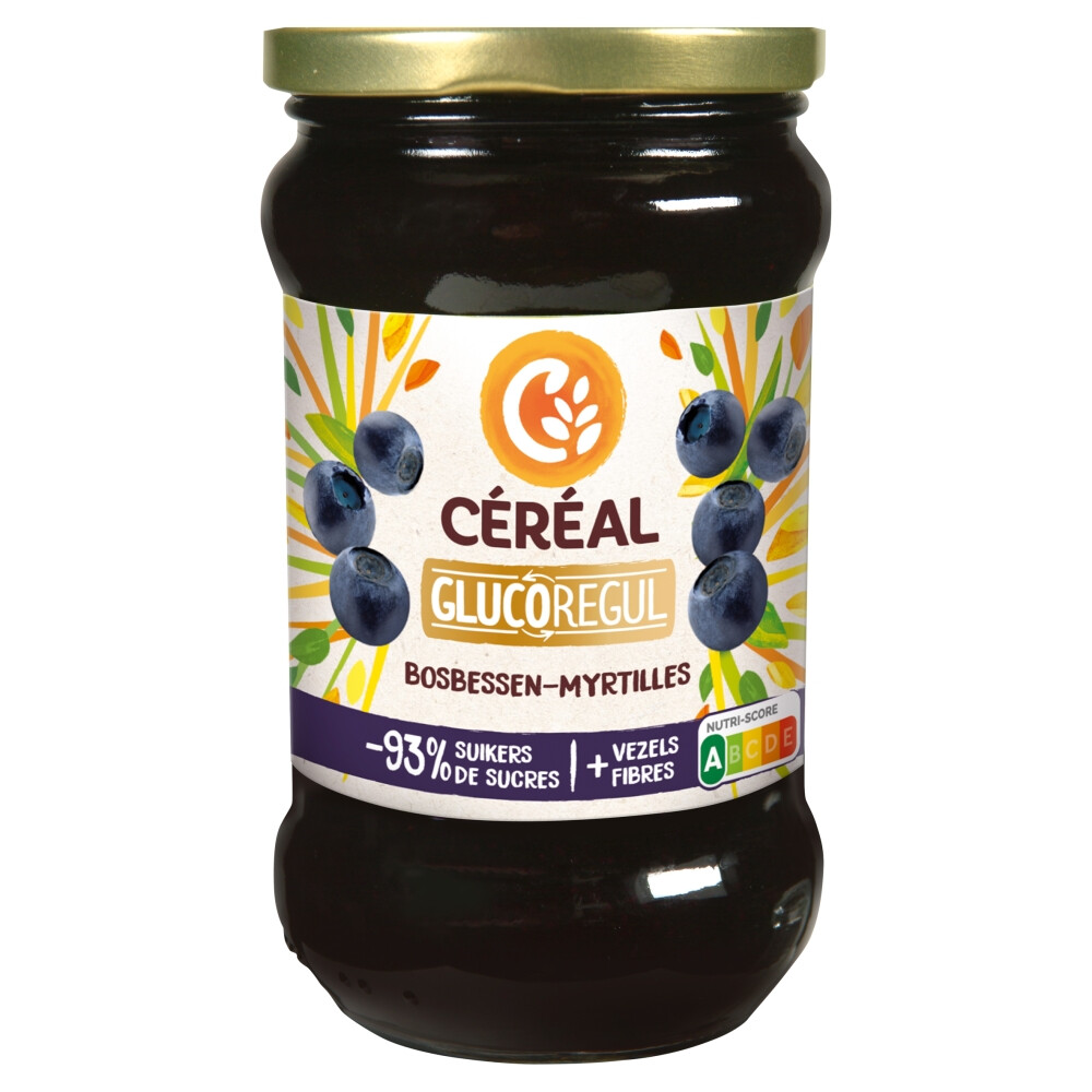 Céréal Jam Bosbessen 320 gr