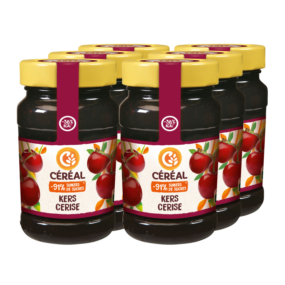 6x Céréal Jam Kers 270 gr