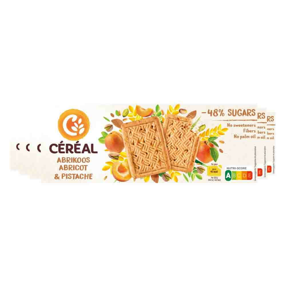 6x Céréal Abrikoos Pistache 160 gr