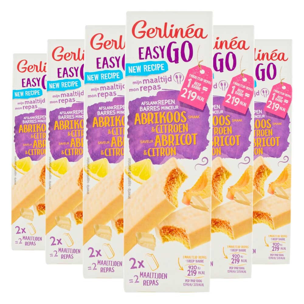 6x Gerlinea Repen Abrikoos & Citroen 2x58 gr