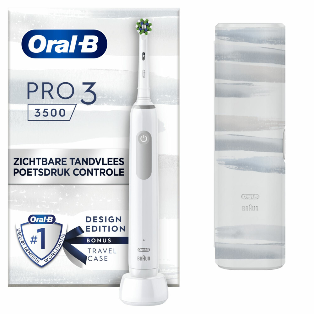 6x Oral-B Elektrische Tandenborstel Pro 3 3500 Wit