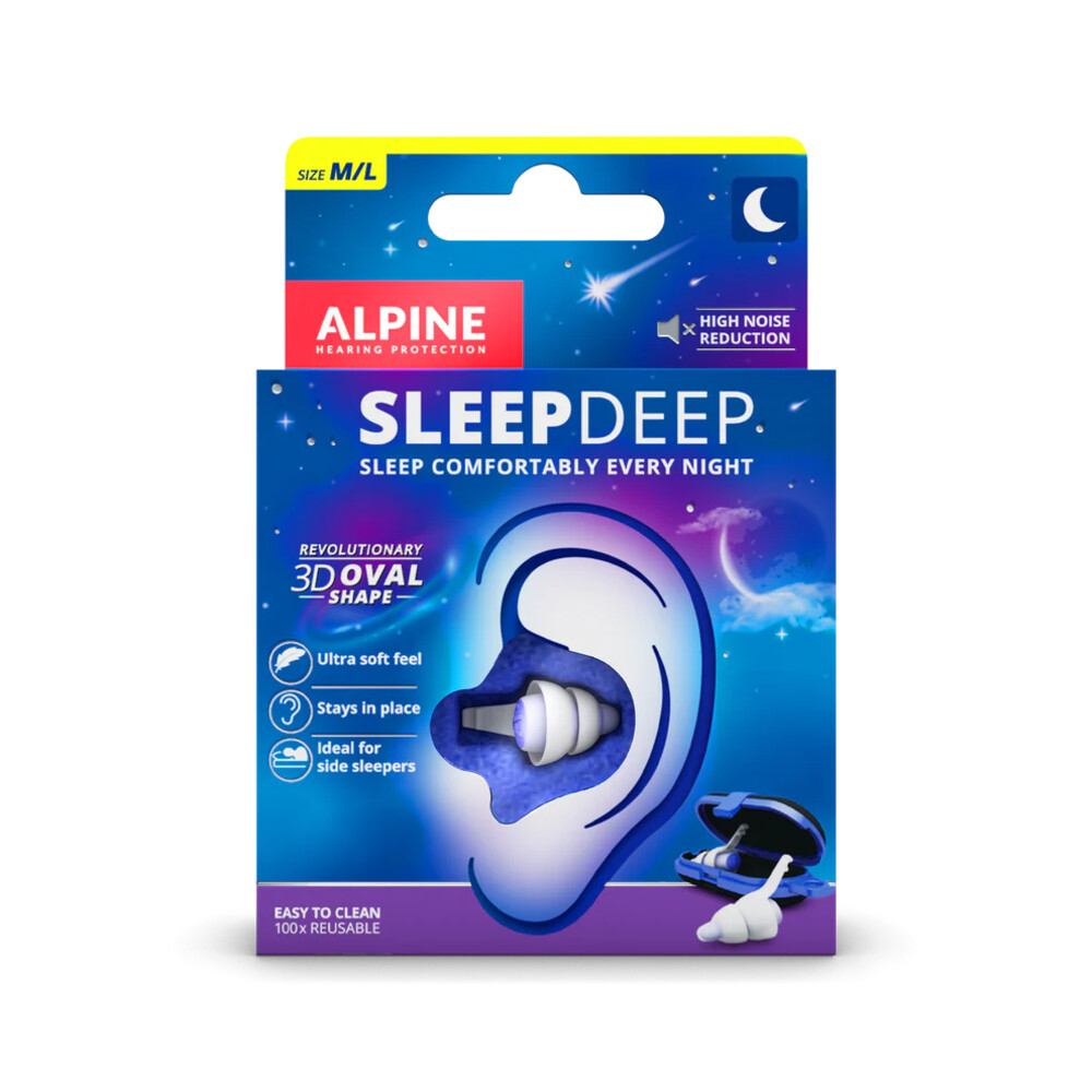 2x Alpine Oordopjes Sleepdeep 1 set