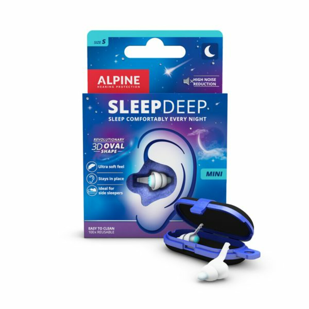 2x Alpine Oordopjes Sleepdeep Mini 1 set