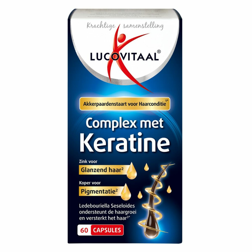 Lucovitaal Complex met Keratine 60 capsules