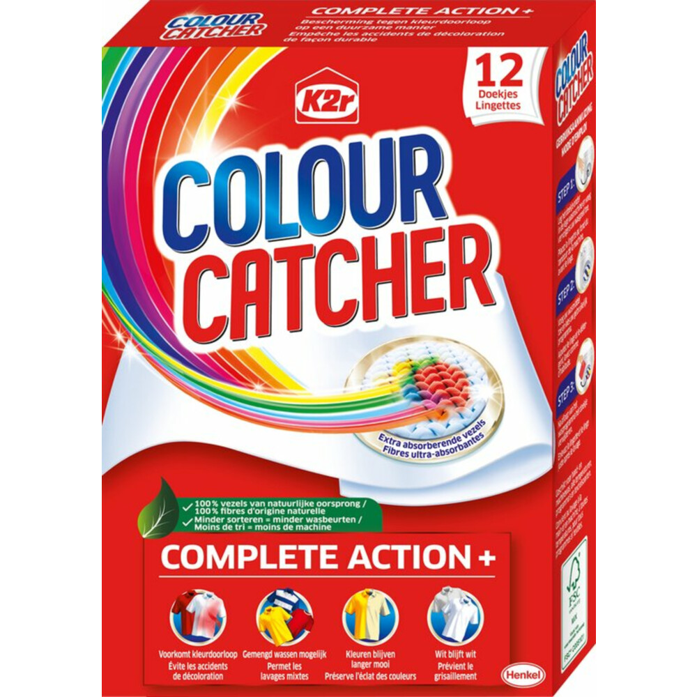 K2R Colour Catcher Doekjes 12 stuks