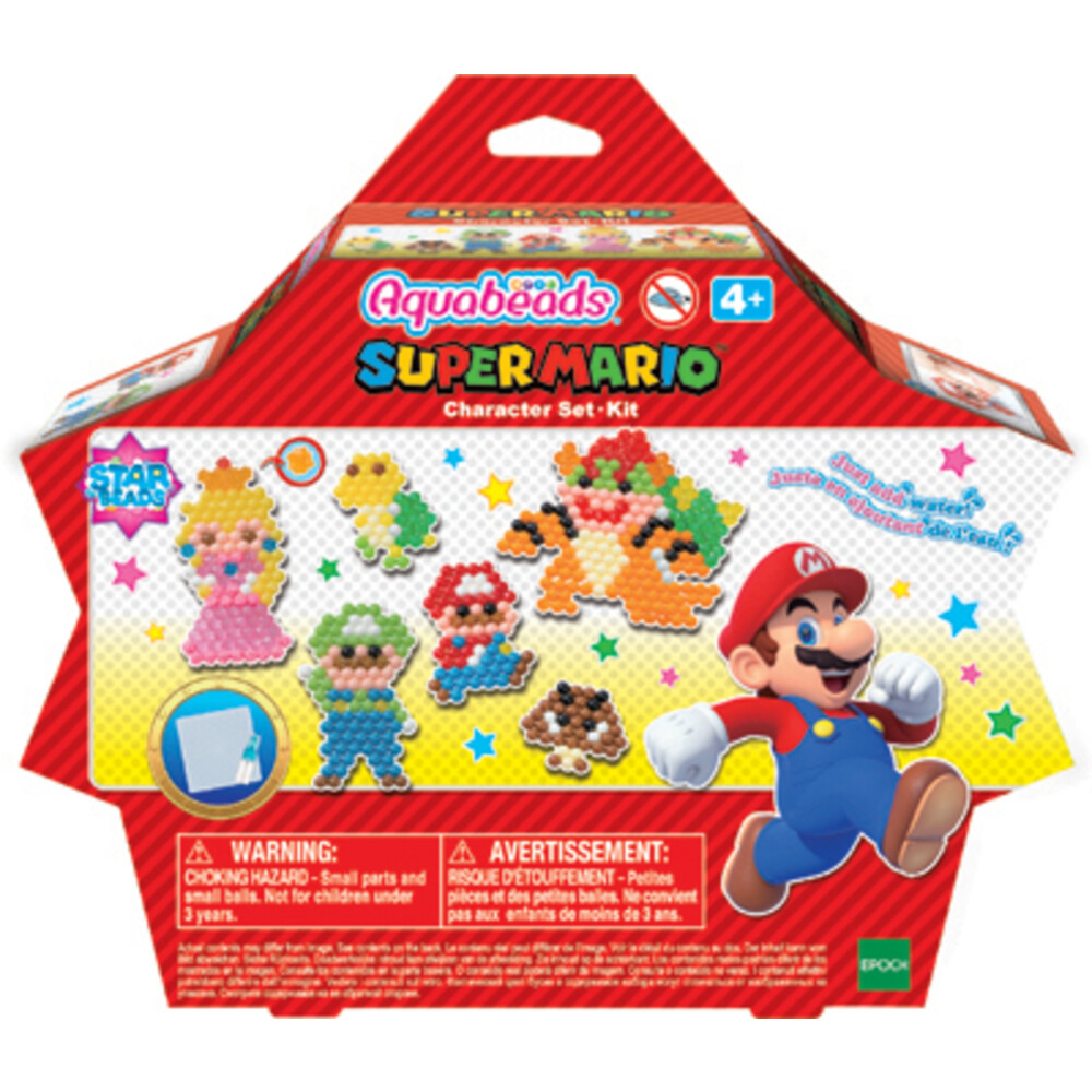 31946 Aquabeads Super Mario Set Met Sterren Kralen