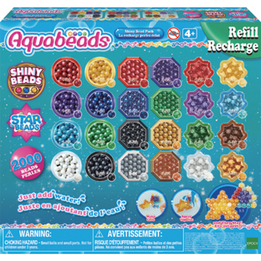 Aquabeads Glans Parel Pakket Navulling