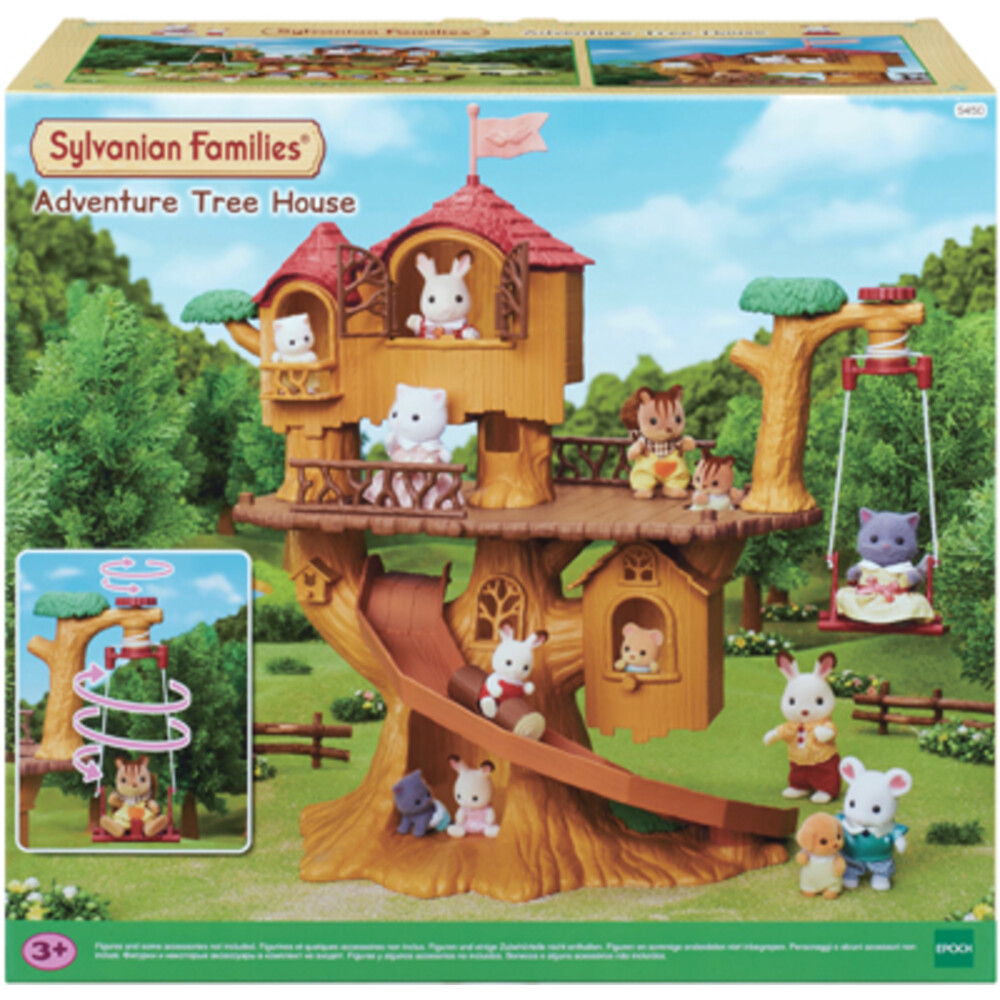 Sylvanian Families 5450 Avontuurlijke Boomhut Vakantie