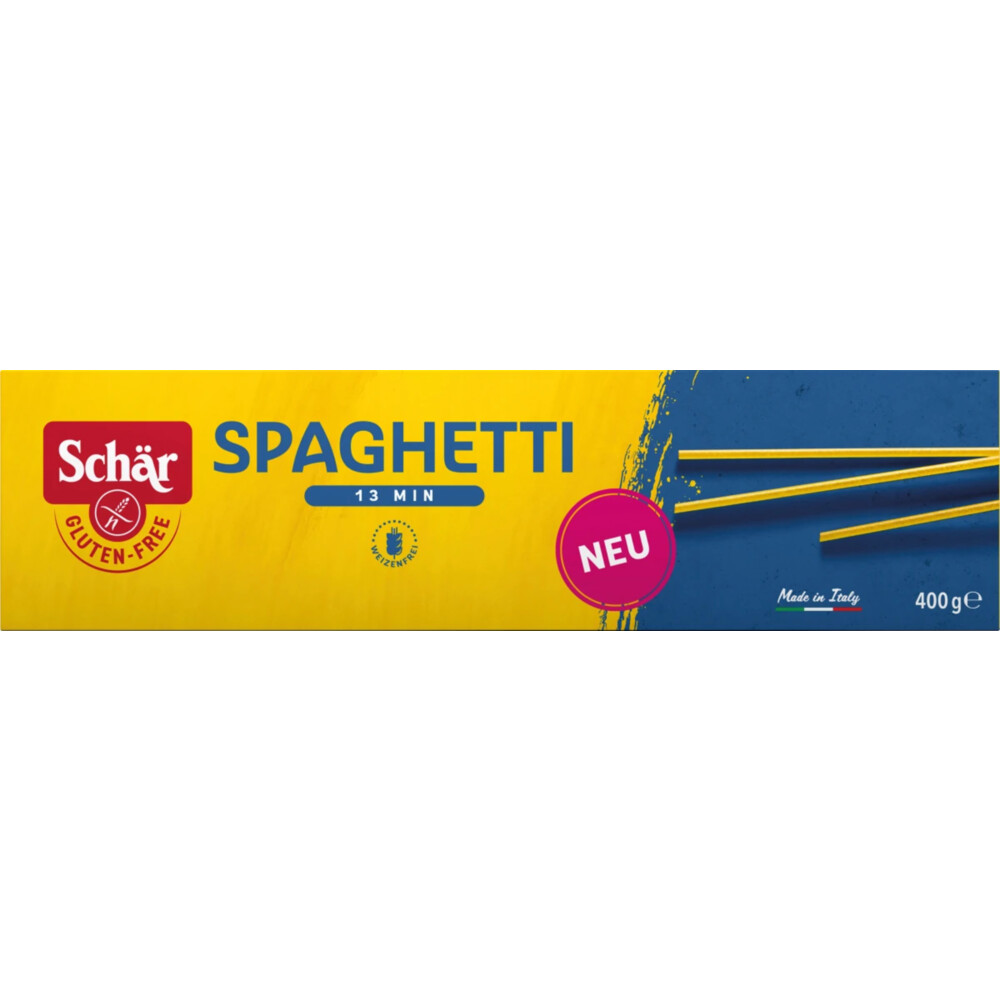 Schar Pasta Spaghetti Mais 400 gr