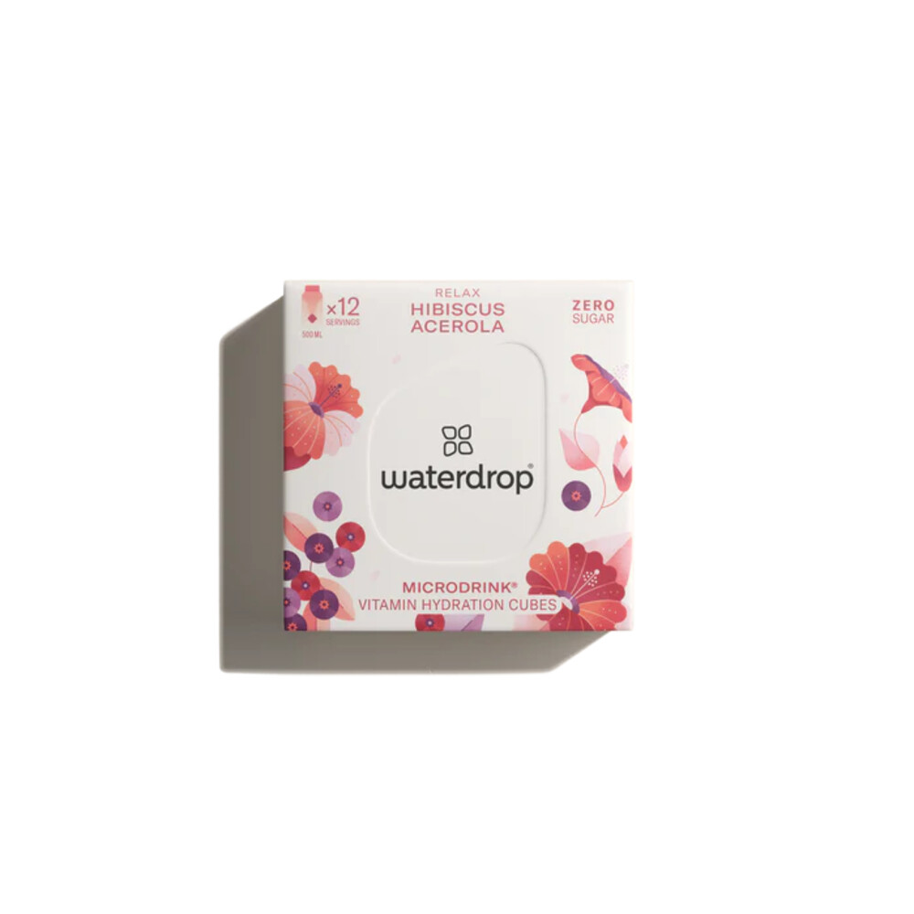 Waterdrop Microdrink Hydratatieblokjes Relax 12 stuks