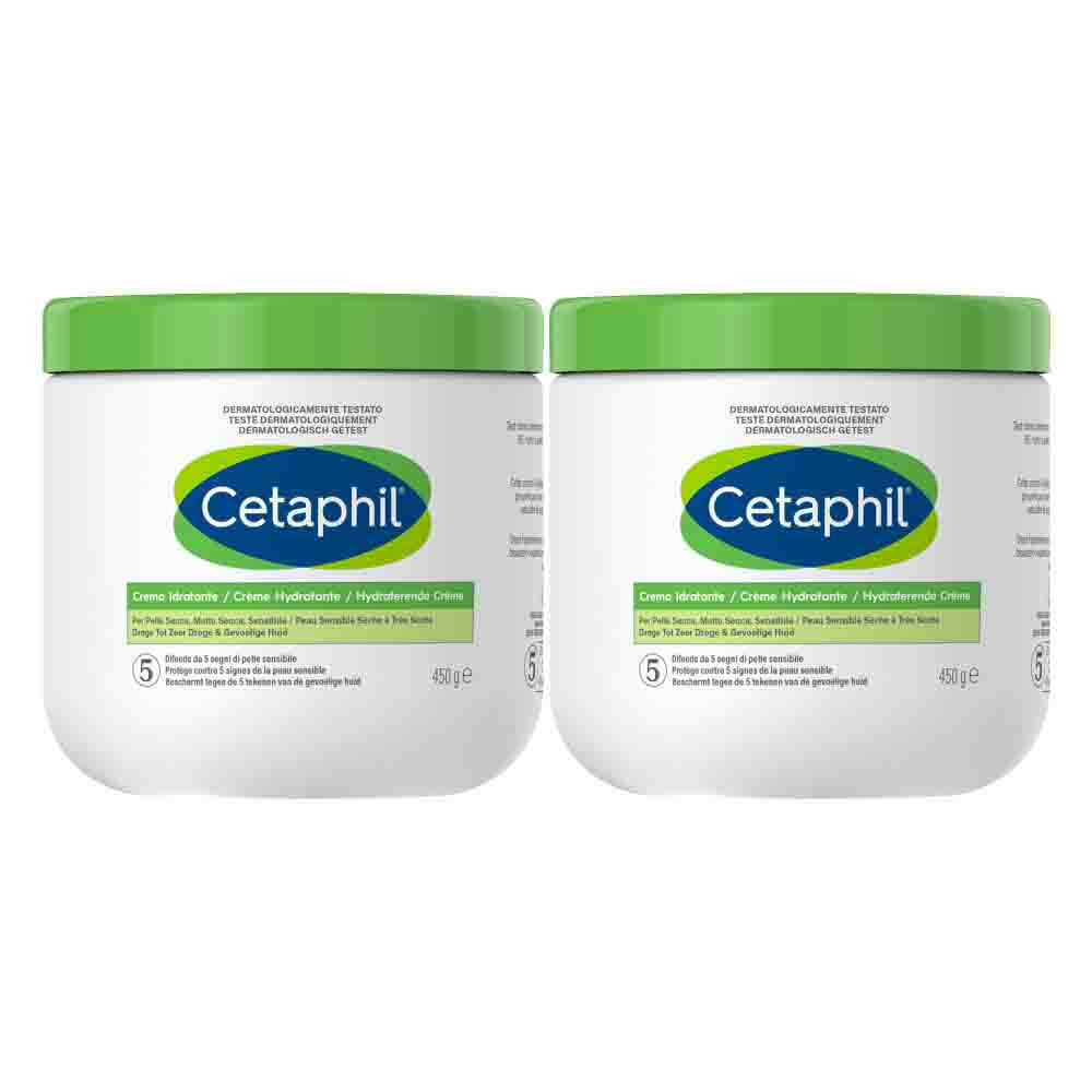 2x Cetaphil Hydraterende Crème 450 gr