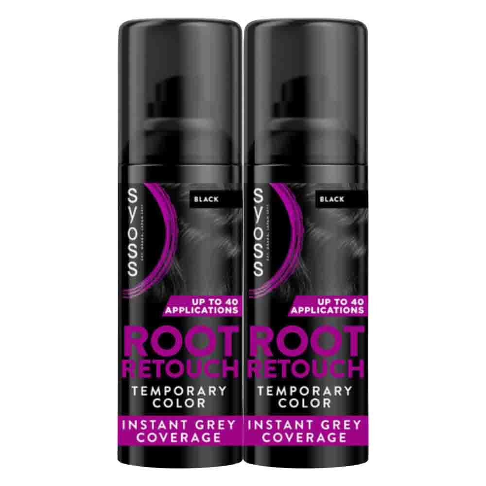 2x Syoss Root Retoucher Black 120 ml