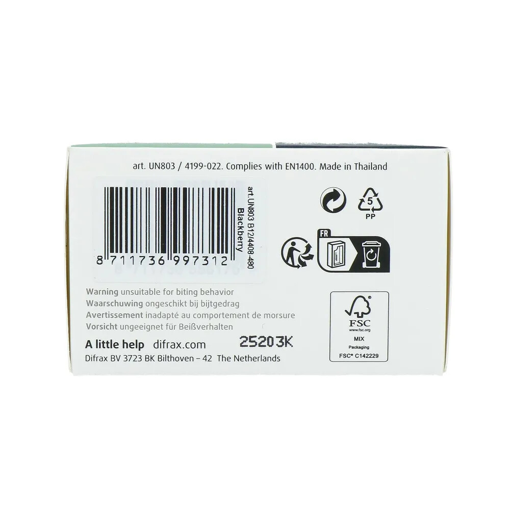 Difrax Natural fopspeen 18+ maanden blackberry, foto 4