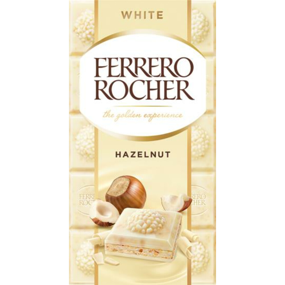 Ferrero Rocher Chocolade Reep Witte 90 gr