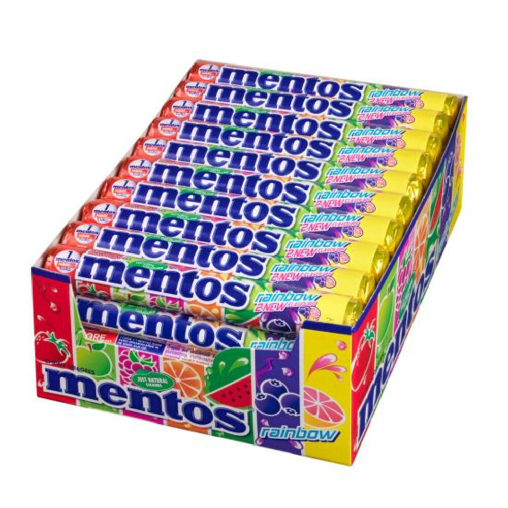 Mentos Rol Rainbow 40 x 37,5 gr