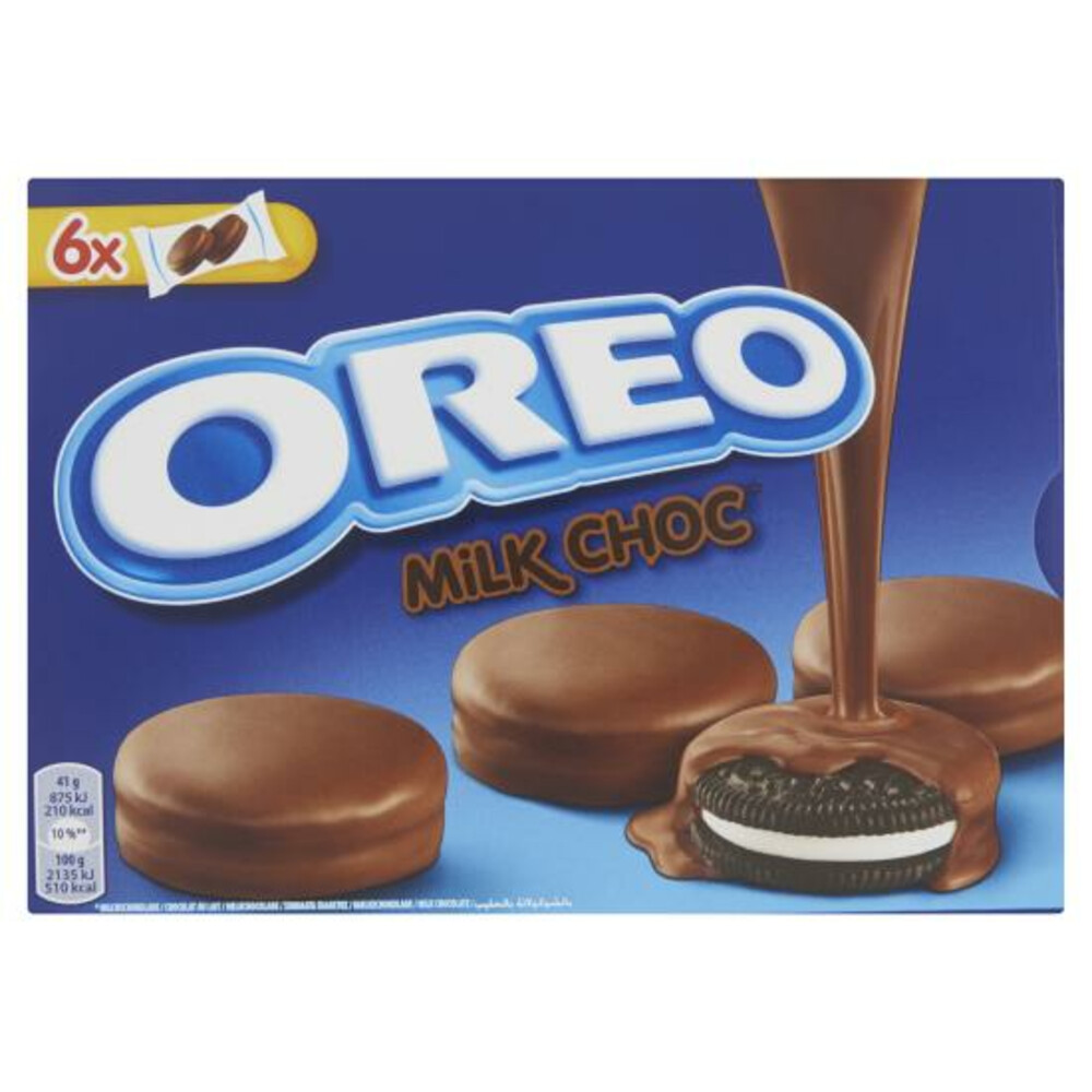Oreo Koek Chocola 6 x 2 stuks