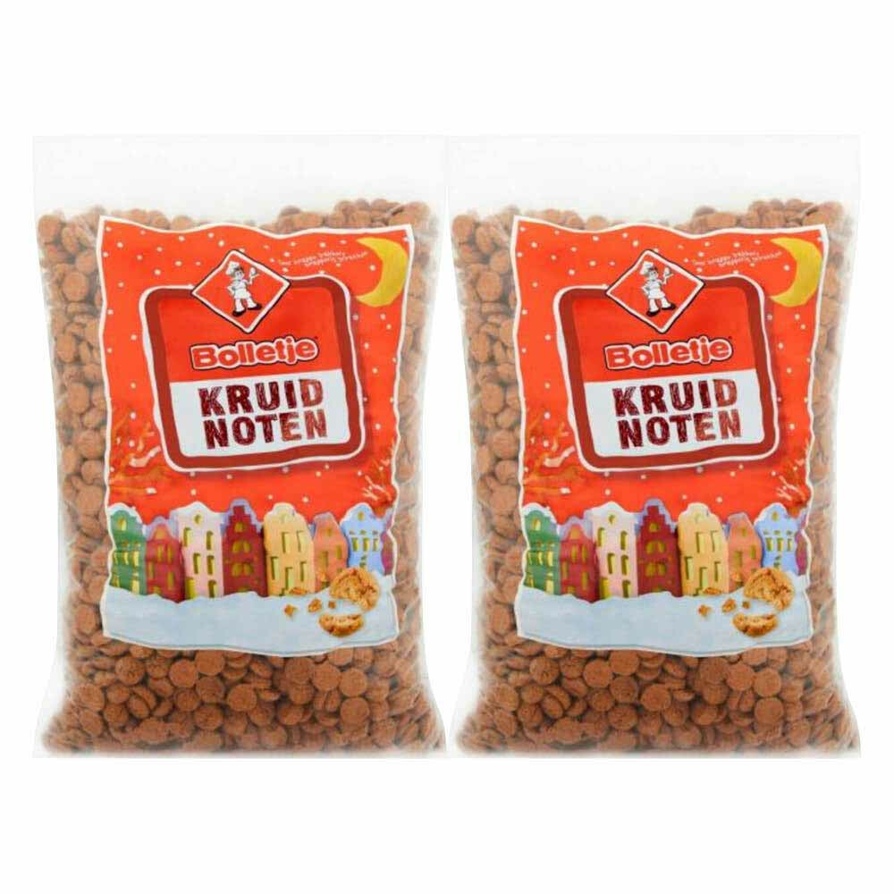 2x Bolletje Kruidnoten Naturel 5 kg