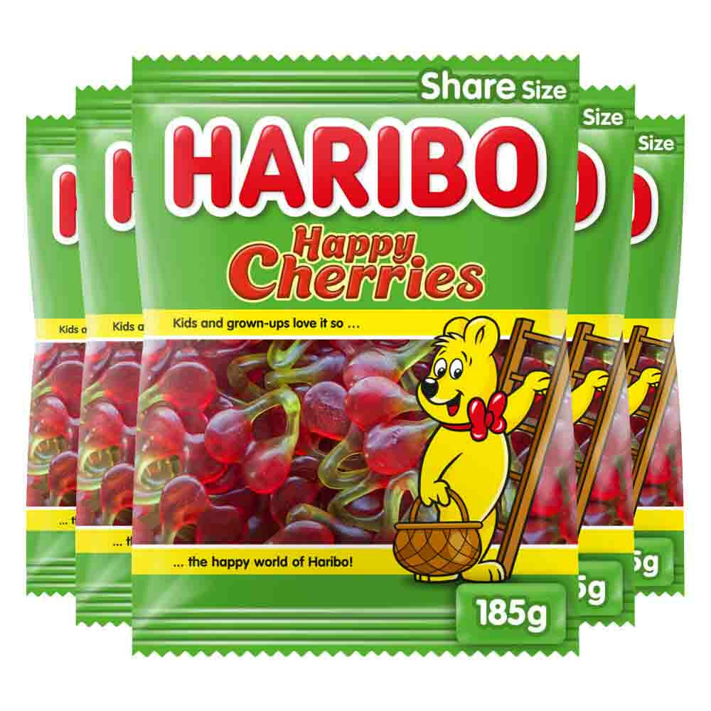 5x Haribo Kersen 185 gr