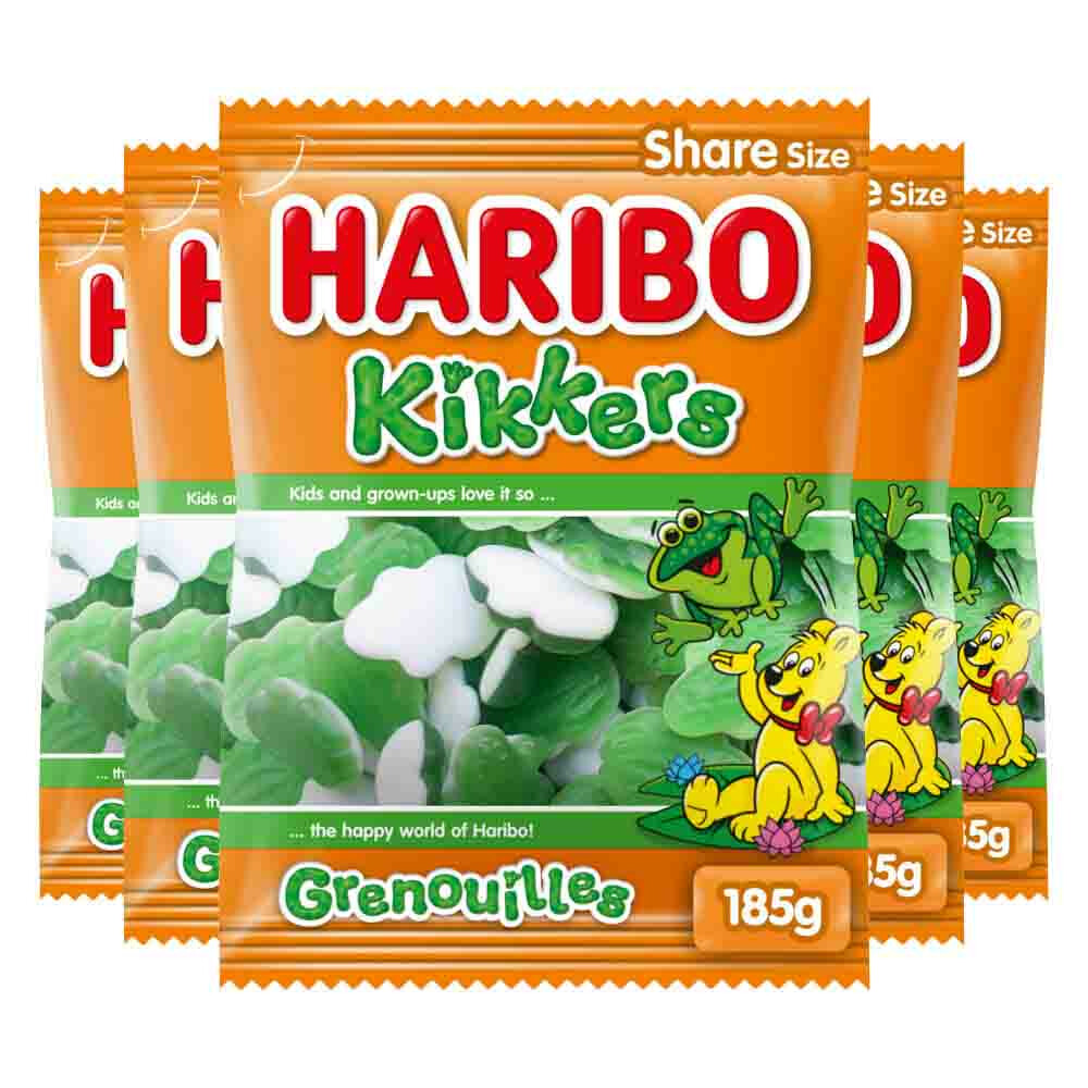 5x Haribo Kikkers 185 gr