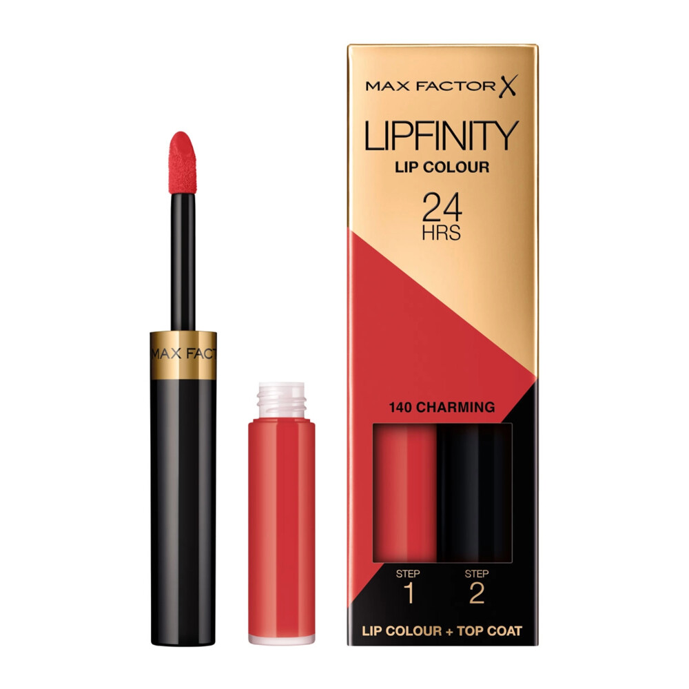 Max Factor 2steps Lipstick Lipfinity 140 Charming