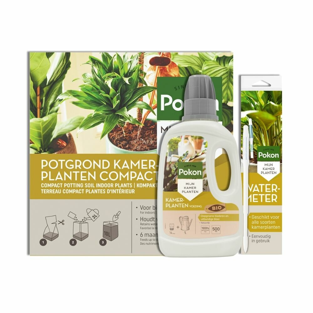 Pokon Kamerplanten Bio/turfvrij Pakket