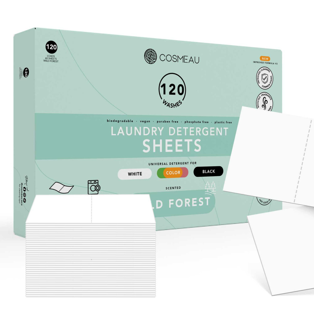 1+1 gratis1+1 gratis: Cosmeau Wasstrips Wild Forest 120 beurten