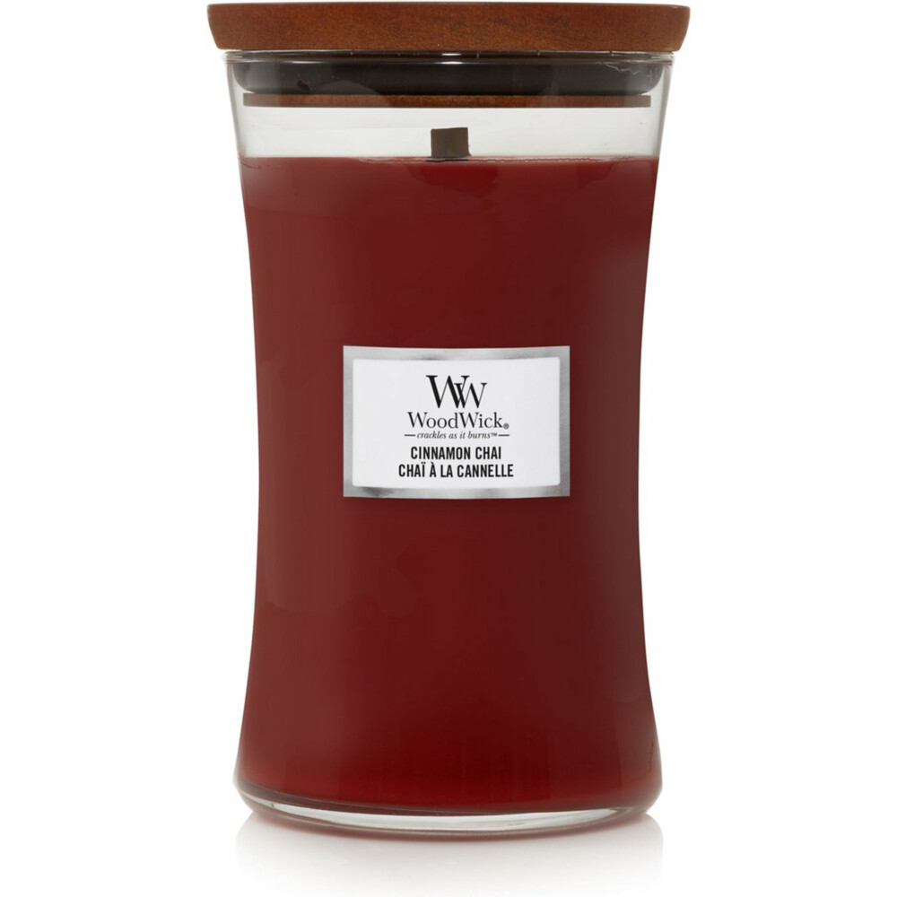WoodWick Geurkaars Large Cinnamon Chai 611 gr