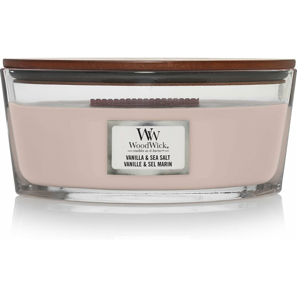 WoodWick Geurkaars Ellipse Vanilla&Sea Salt 454 gr