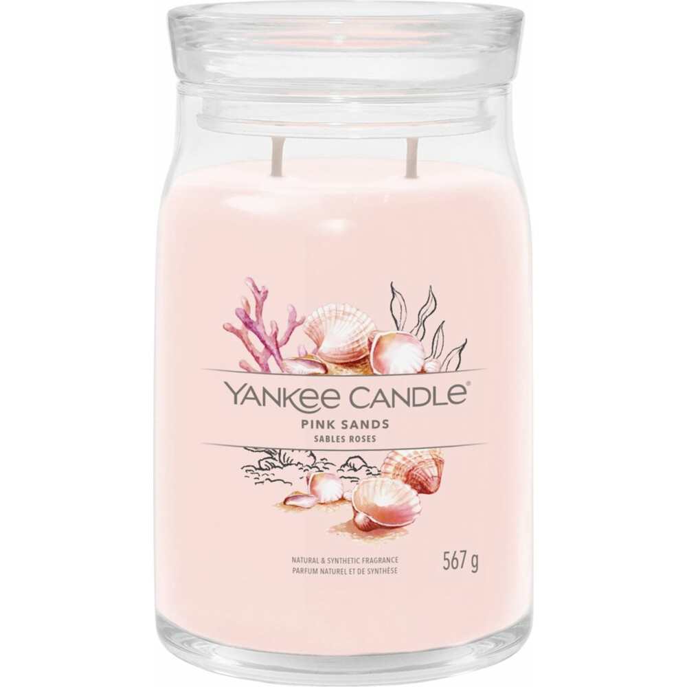 Yankee Candle Geurkaars Large Jar Pink Sands 567 gr