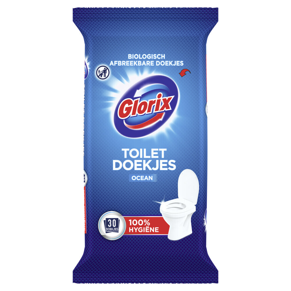 Glorix Toiletdoekjes Ocean 30 stuks