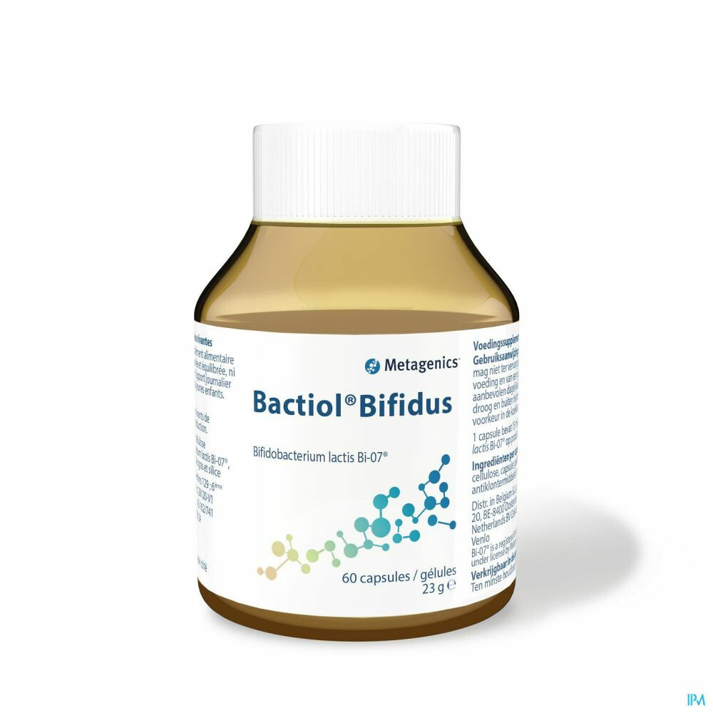 2x Metagenics Bactiol Bifidus Bi-07 60 capsules