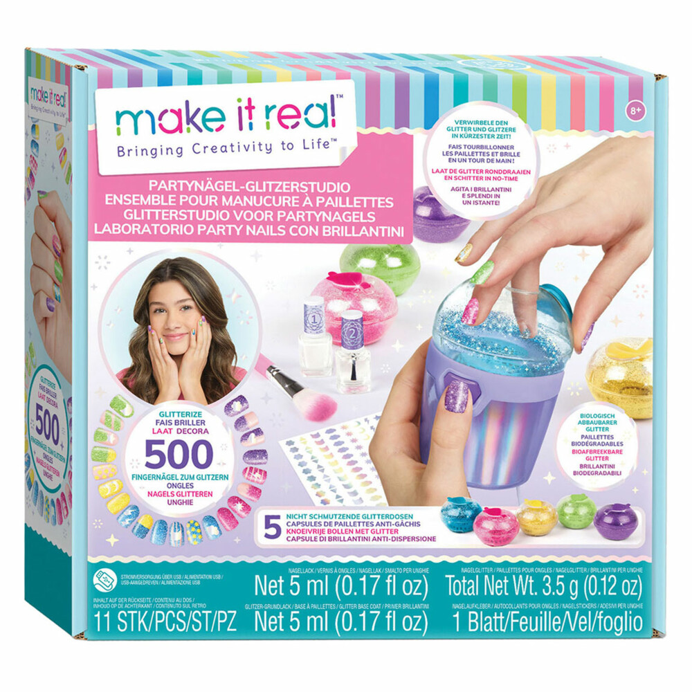 Make It Real Party Nails