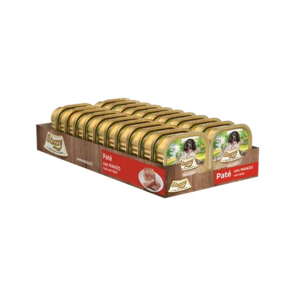 22x Stuzzy Hondenvoer Paté Rund 150 gr