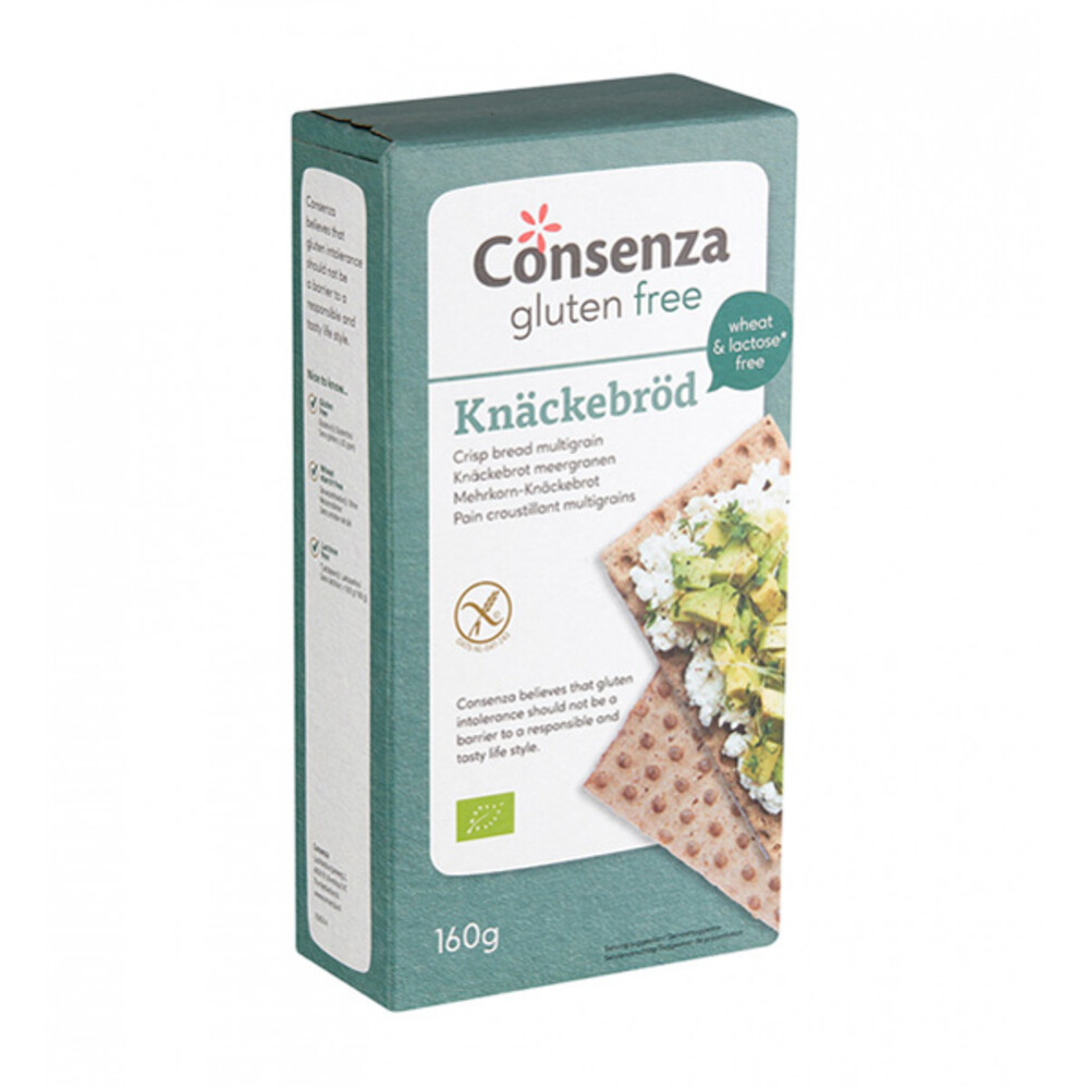 Consenza Knäckebröd Meergranen 160 gr