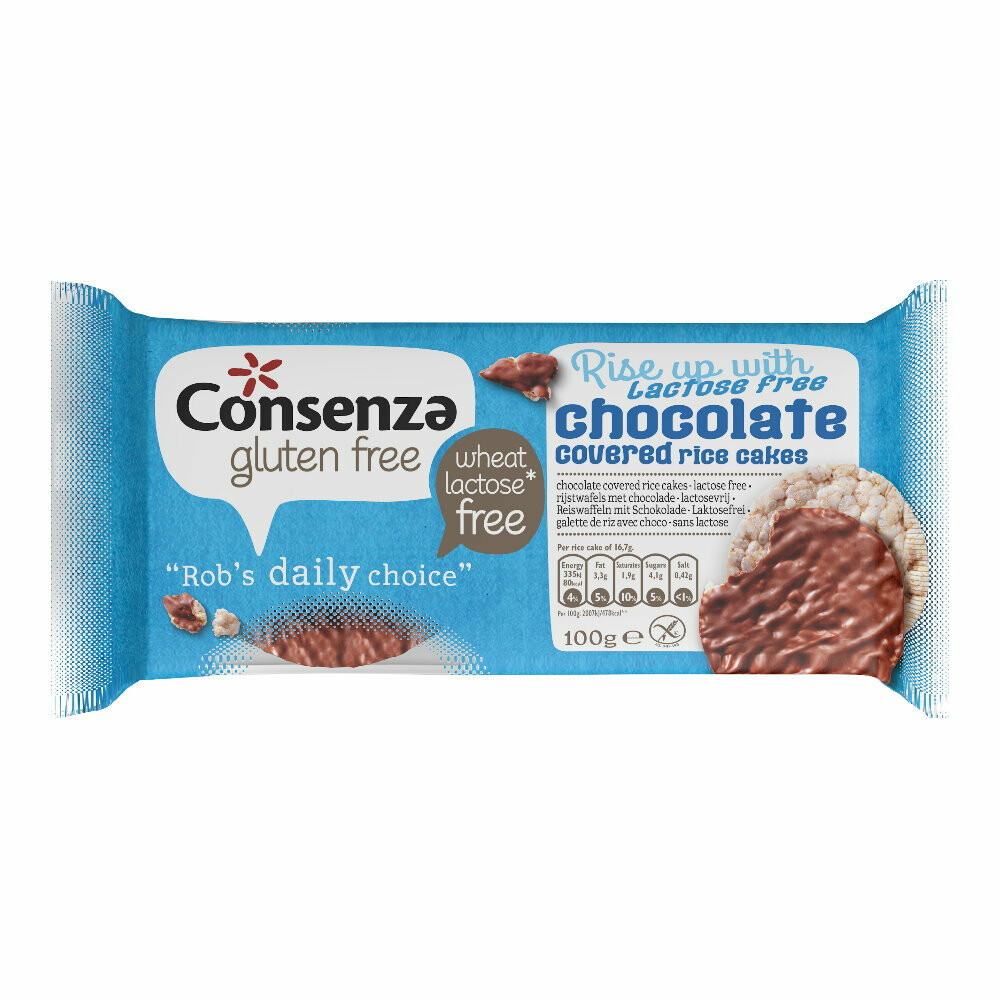 Consenza Rijstwafel Choco 250 gr