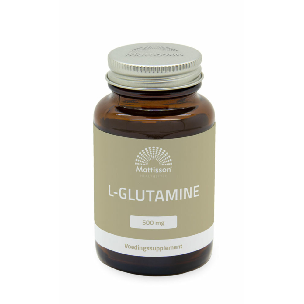 Mattisson L-Glutamine 500mg 90 capsules