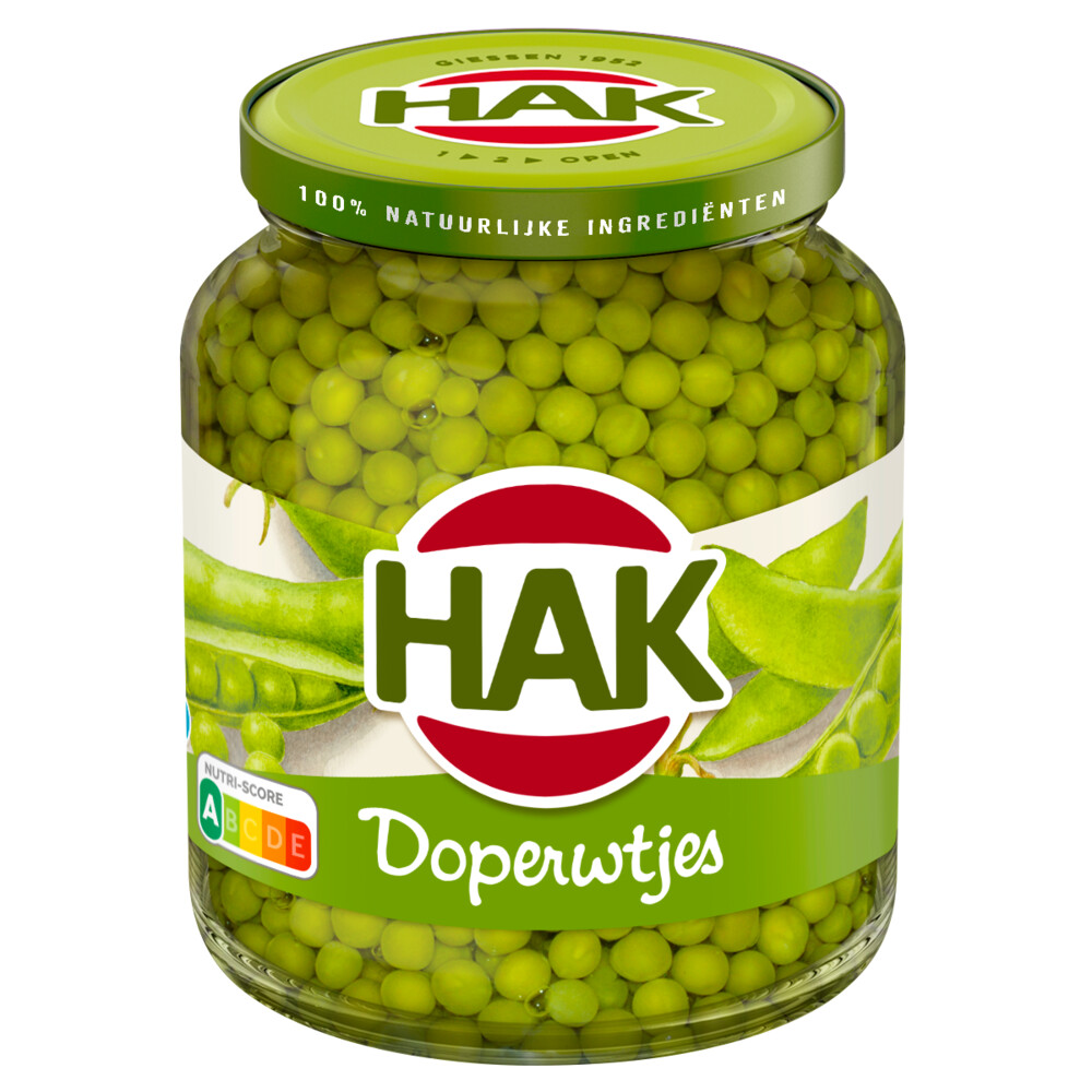 12x Hak Doperwtjes Extra Fijn 350 gr