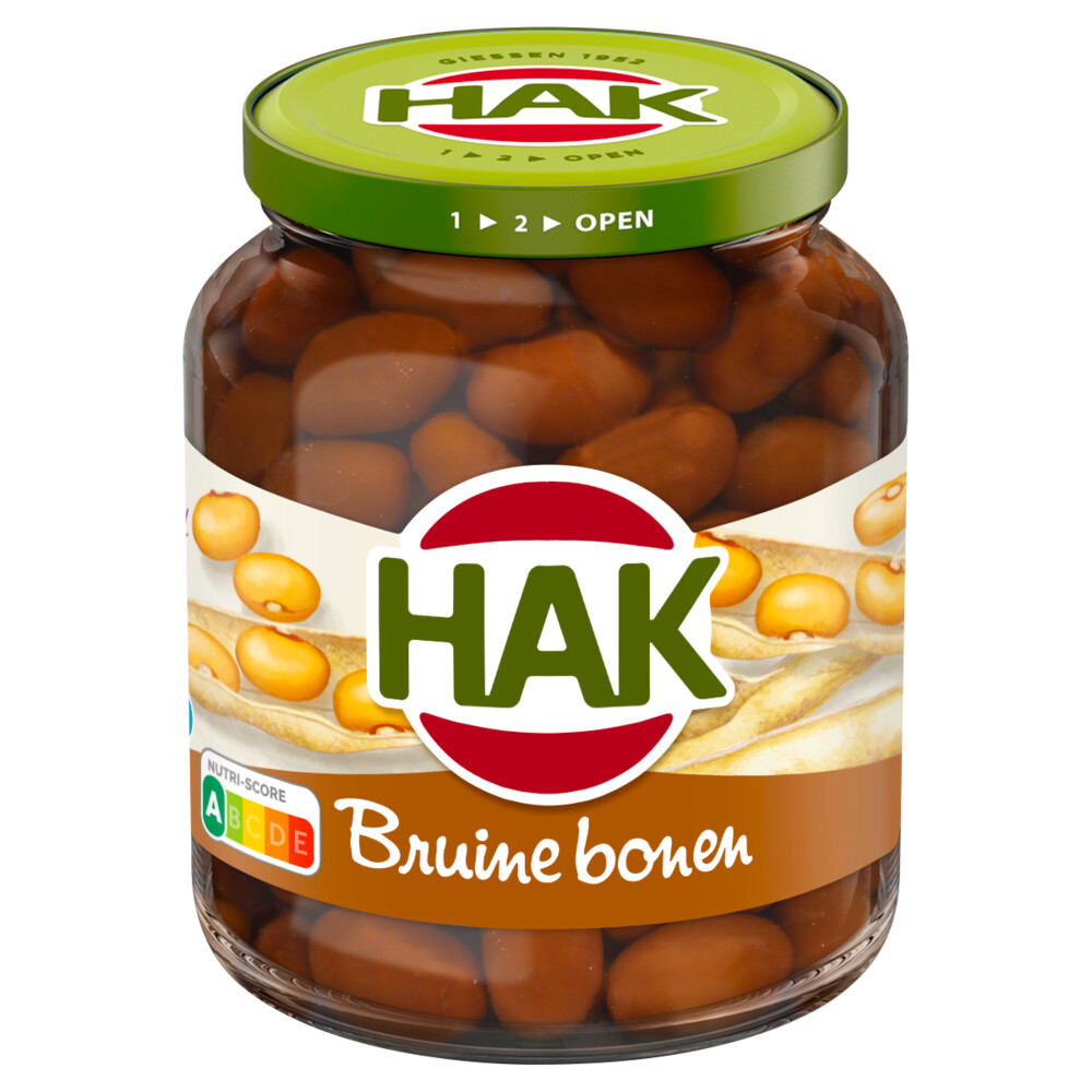 12x Hak Bruine Bonen Uit Zeeland 370 gr