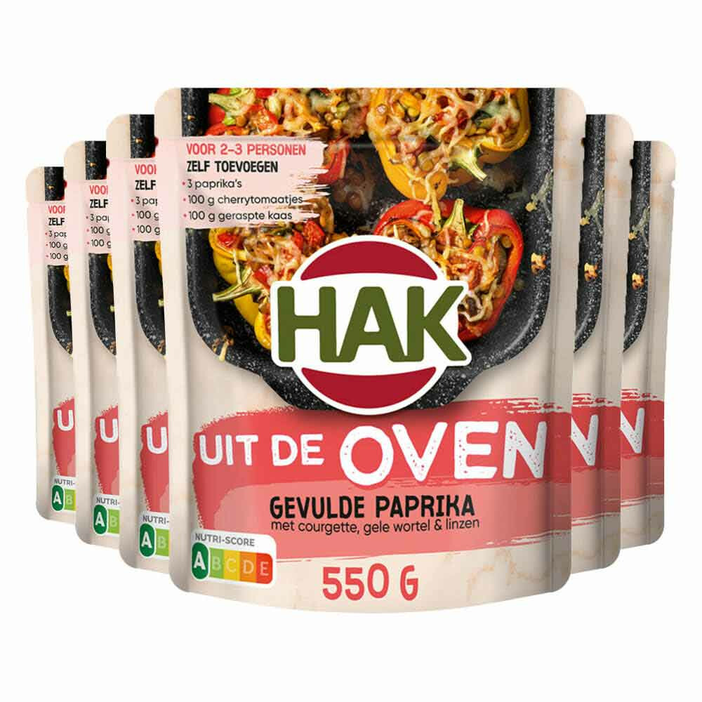Hak Gevulde Paprika 6 x 550 gr