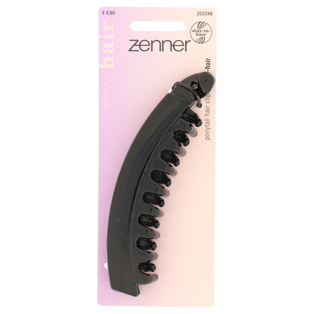 Zenner Staartklem Stay in Hair Zwart