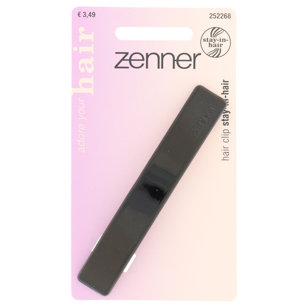 Zenner Haarspeld Stay-in-Hair Zwart 9cm