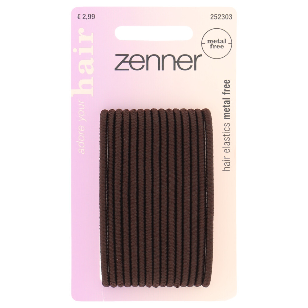 Zenner Elastieken Metal Free Bruin 15 stuks